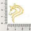 304 Stainless Steel Pendants STAS-Q255-06G-3