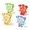 Electroplate Transparent UV Plating Acrylic Pendants OACR-I014-19-1
