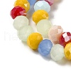 Glass Beads Strands EGLA-A034-M6mm-62-3