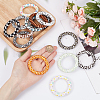 SUNNYCLUE 16Pcs 16 Colors Silicone Beads SIL-SC0001-78-3
