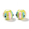 Handmade Porcelain Beads Strands PORC-L078-01D-2