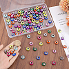 SOFPLATE 120Pcs Resin European Beads FIND-SP0002-05B-3