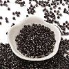Transparent Inside Colours Glass Seed Beads SEED-H002-A-C224-2