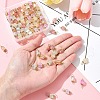 100Pcs Glass Connector Charms PALLOY-FZ00018-7