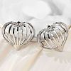 304 Stainless Steel Stud Earrings EJEW-D319-01P-2