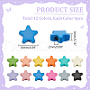   48Pcs 12 Colors Alloy Beads FIND-PH0020-03-2
