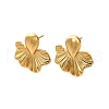 304 Stainless Steel Stud Earrings EJEW-P316-01G-1
