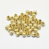 Long-Lasting Plated Brass Textured Beads X-KK-K193-112G-NF-1