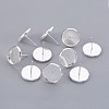 304 Stainless Steel Stud Earring Findings STAS-F188-01P-D-2