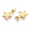 304 Stainless Steel Pendants STAS-N115-06G-2