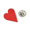 Poker Black Alloy Brooches JEWB-I030-11D-3
