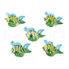 Handmade Lampwork Pendants LAMP-S079-04B-1