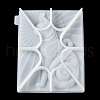 Rectangle with Cat & Sun DIY Wall Decoration Silicone Molds SIL-F007-10-4