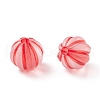 Frosted Transparent Acrylic Beads FACR-E001-01-3