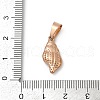 Ion Plating(IP) 304 Stainless Steel Pendants STAS-G066-26RG-3