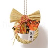 Paper Japanese Wreath Shimenawa Car Hanging Ornaments PW-WGFFD54-01-1