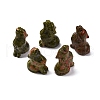 Natural Unakite Display Decorations DJEW-P019-A12-1