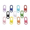 Spray Painted Alloy Swivel Clasps FIND-G084-02-1