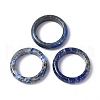 Natural Gemstone Plain Band Ring for Women RJEW-P044-01B-M-2