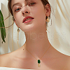 SUPERFINDINGS 30Pcs Light Gold Plated Alloy Enamel Pendants ENAM-FH0001-68-6