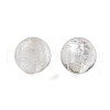 Handmade Silver Foil Glass Beads X-SLR12MM09Y-3