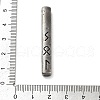 Retro 304 Stainless Steel Pendants STAS-V008-32AS-01-3