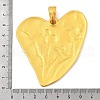 Alloy Big Pendants PALLOY-D362-01G-J-3