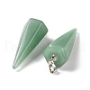Natural Green Aventurine Pendants G-G848-01P-05-3