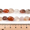 Natural South Red Agate Beads Strands G-P568-C15-01-5