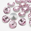 Pointed Back Glass Rhinestone Cabochons RGLA-T086-18mm-10-1