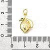 Brass Micro Pave Cubic Zirconia Pendants KK-F896-03A-G-3