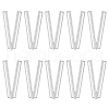 SUPERFINDINGS 10Pcs Alloy Bikini Clips FIND-FH0009-22P-1