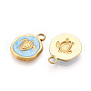 304 Stainless Steel Pendants STAS-N108-08B-G-2