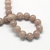 Natural Dyed Yellow Jade Gemstone Bead Strands G-R271-12mm-YXS06-1