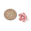 Acrylic Flower Pendants PALLOY-TA00245-2