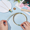 Blank Brass Sheets KK-WH0084-25B-3