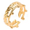 Fashionable Stainless Steel Open Cuff Rings for Men and Women ZF9494-2-1
