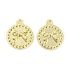 Rack Plating Alloy Pendants PALLOY-D023-08G-1