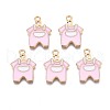 Alloy Enamel Pendants ENAM-N054-76A-1