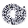 Handmade Millefiori Glass Beads Strands LAMP-T021-27A-02-2