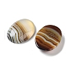 Natural Striped Agate/Banded Agate Cabochons G-H296-01E-3