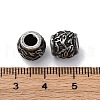 304 Stainless Steel Beads STAS-D301-07AS-3