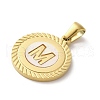 Ion Plating(IP) 304 Stainless Steel Pendants STAS-I204-M-G-2
