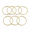 7Pcs Round Vacuum Plating 201 Stainless Steel Bangles Sets for Women BJEW-F476-08G-01-3