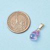 Glass Seed Beaded Pendants PALLOY-MZ00590-3