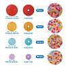 1160Pcs 4 Sizes Transparent Acrylic Ball Beads FACR-PJ0001-03-7