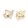 Alloy Rhinestone Pendants PALLOY-T090-62KCG-2