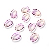 Transparent Glass Pendants GLAA-B003-03-4