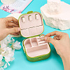 Square PU Leather & PP & Silicone Jewelry Set Box AJEW-TAC0014-13A-6
