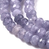 Dyed Natural Malaysia Jade Rondelle Beads Strands X-G-E316-2x4mm-33-3